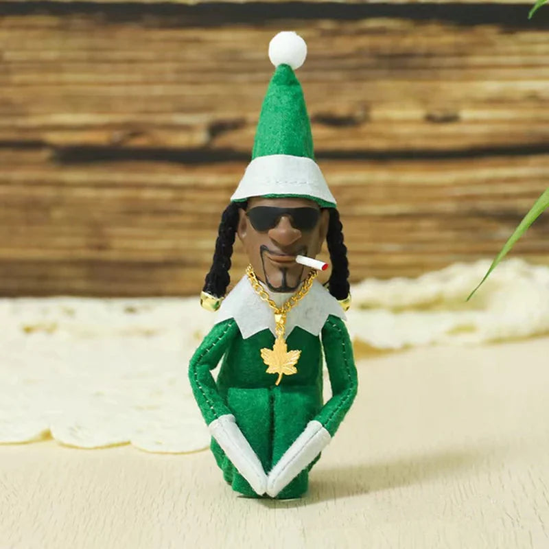 Snoop on the Stoop (Snoop Dogg Elf on the shelf) on sale Christmas Decoration