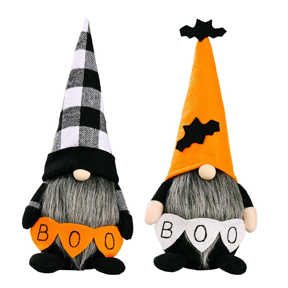 "Boo" Halloween Gnome