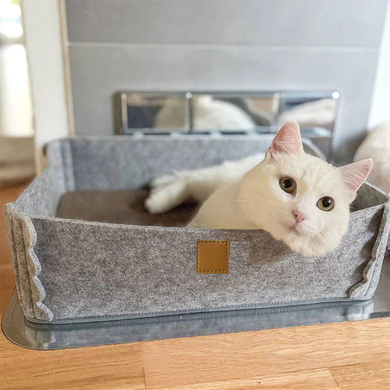 2-In-1 Cat Scratcher Bed