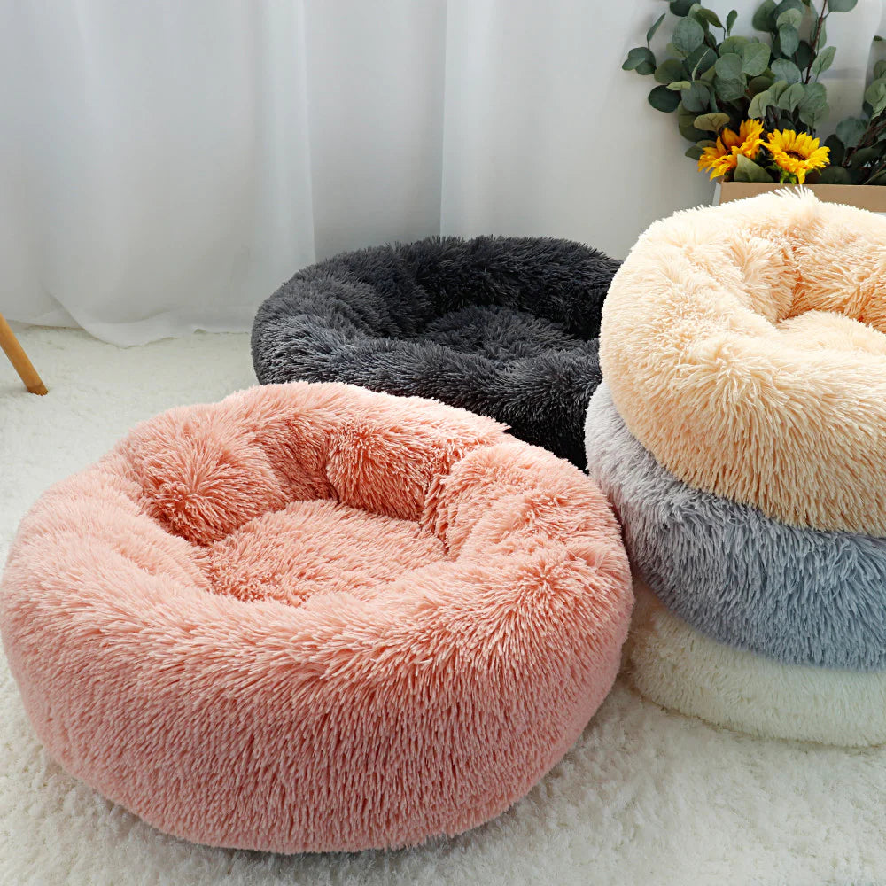 Calming Ultra Soft Plush Cloud Pet Bed