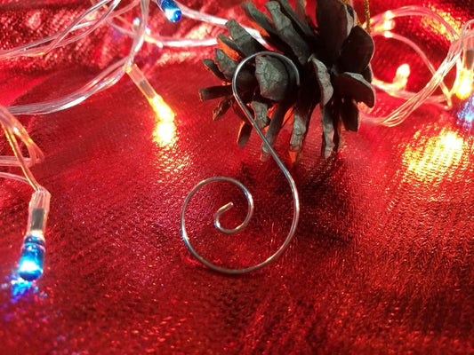 Christmas Ornaments Hooks - 120 / Silver