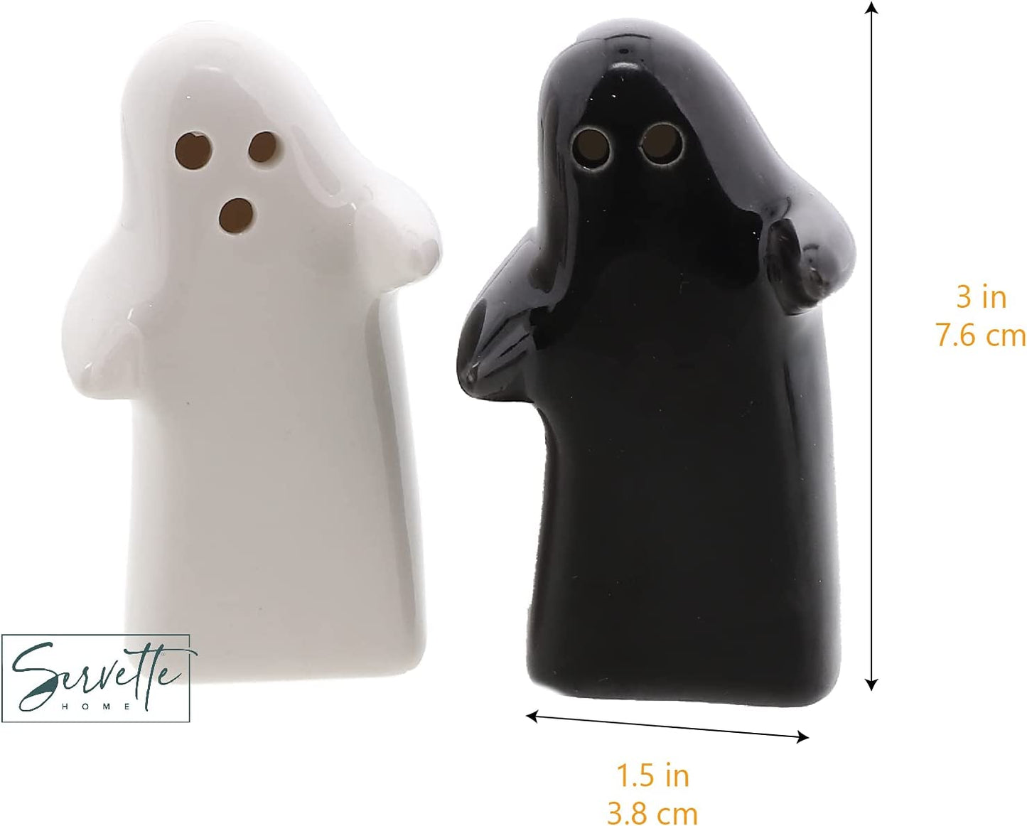 Hugging Ghosts Salt and Pepper Shakers