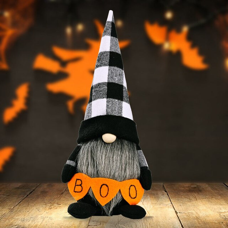 "Boo" Halloween Gnome