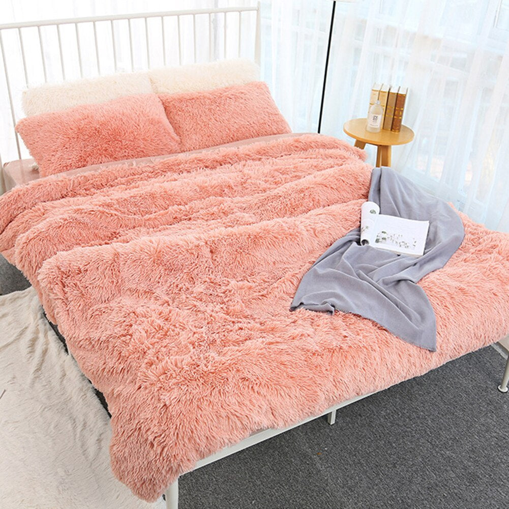 80X120Cm Ultra Soft Faux Fur Throw Blanket