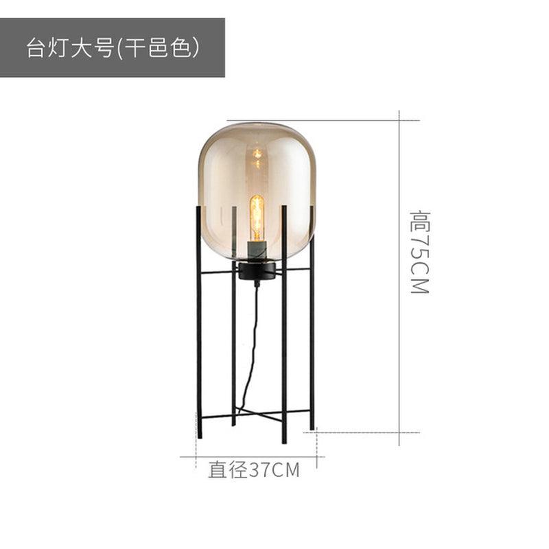 Modern Industrial Glass Globe Lamp 