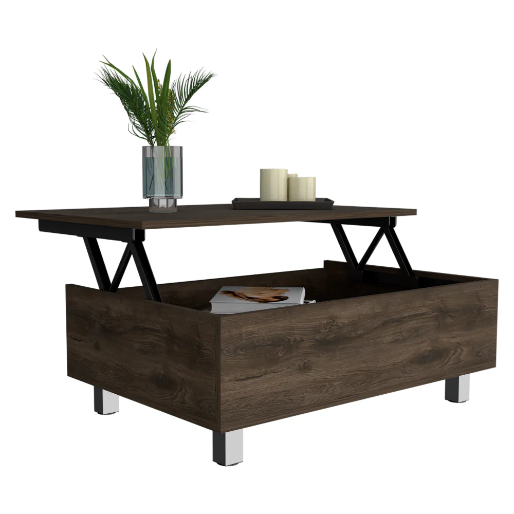 Hickory Lift Top Coffee Table