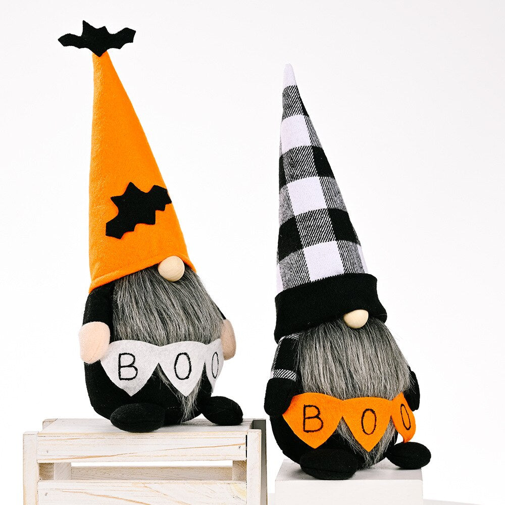 "Boo" Halloween Gnome