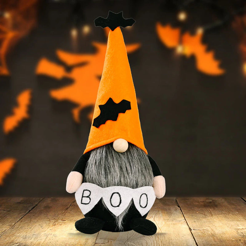 "Boo" Halloween Gnome