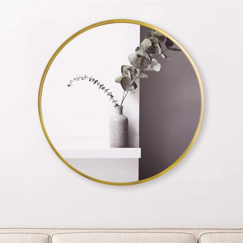  Gold Metal Circle 20" Mirror