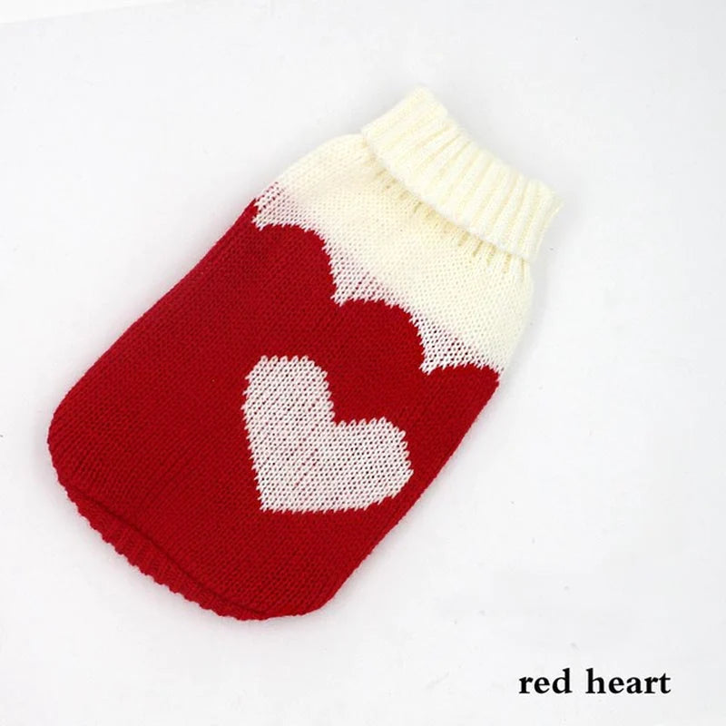 Paw-liday Cheer Knitted Holiday Small Breed Dog Sweaters 