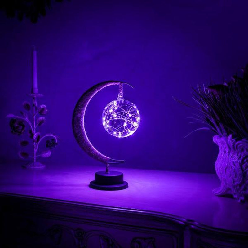 Enchanted LED  Crescent Moon Lamp 