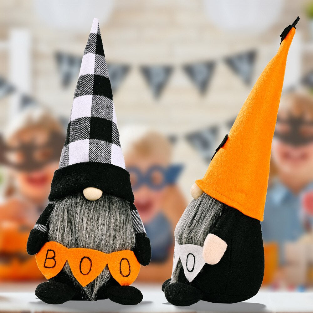 "Boo" Halloween Gnome