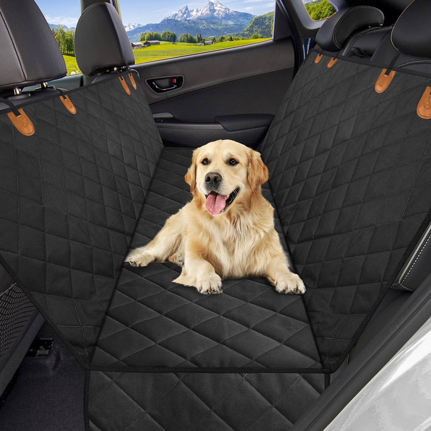 Heavy Duty Luxury Dog Car Seat Cover 