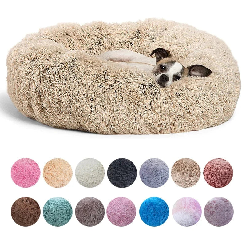 Calming Ultra Soft Plush Cloud Pet Bed