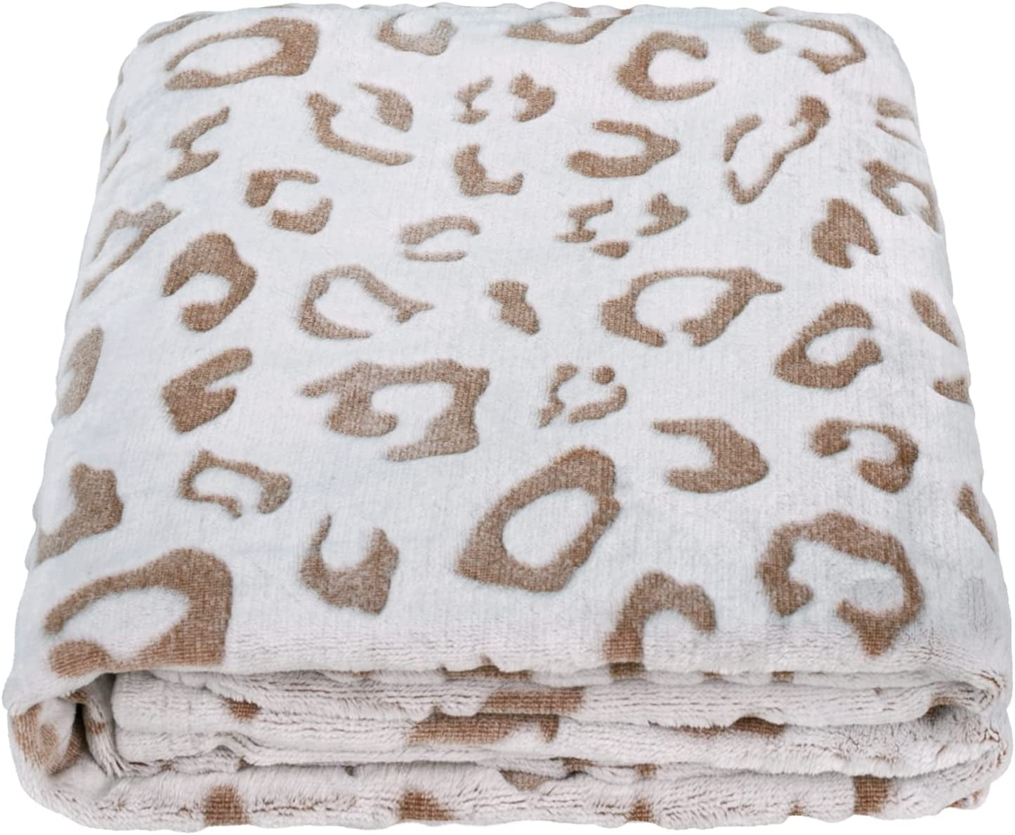 Leopard Print Flannel Blanket