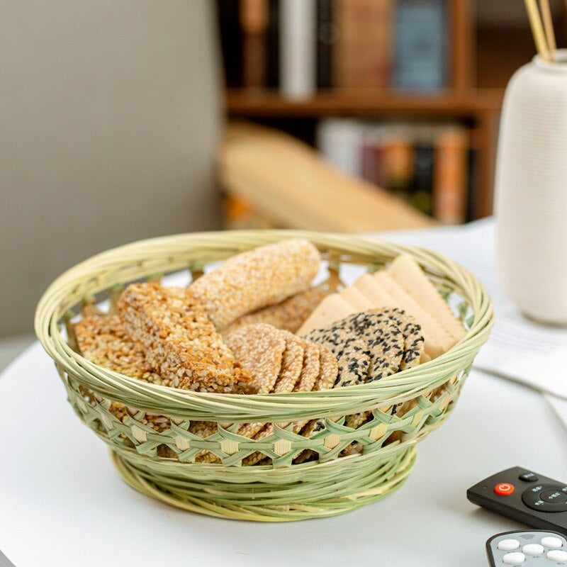 Hand Woven Bamboo Baskets 