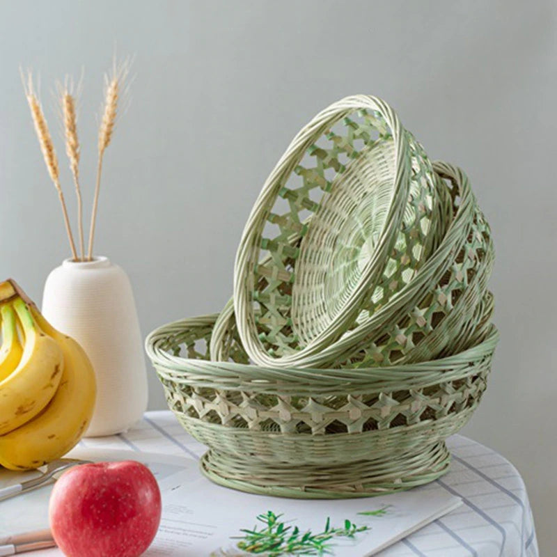 Hand Woven Bamboo Baskets 