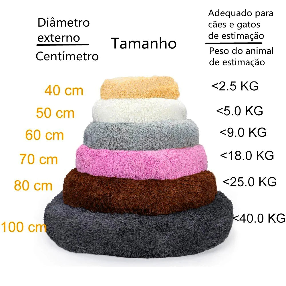 Calming Ultra Soft Plush Cloud Pet Bed