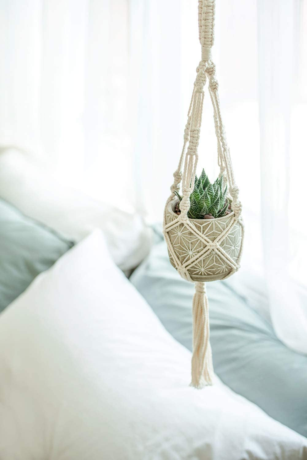 Set of 3  Macramé Plant Hangers