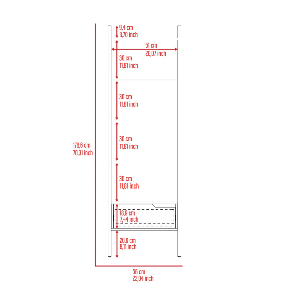 Woodland Ladder Bookshelf