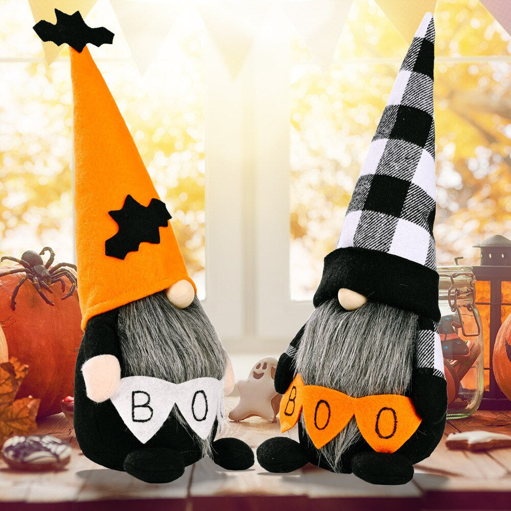 "Boo" Halloween Gnome