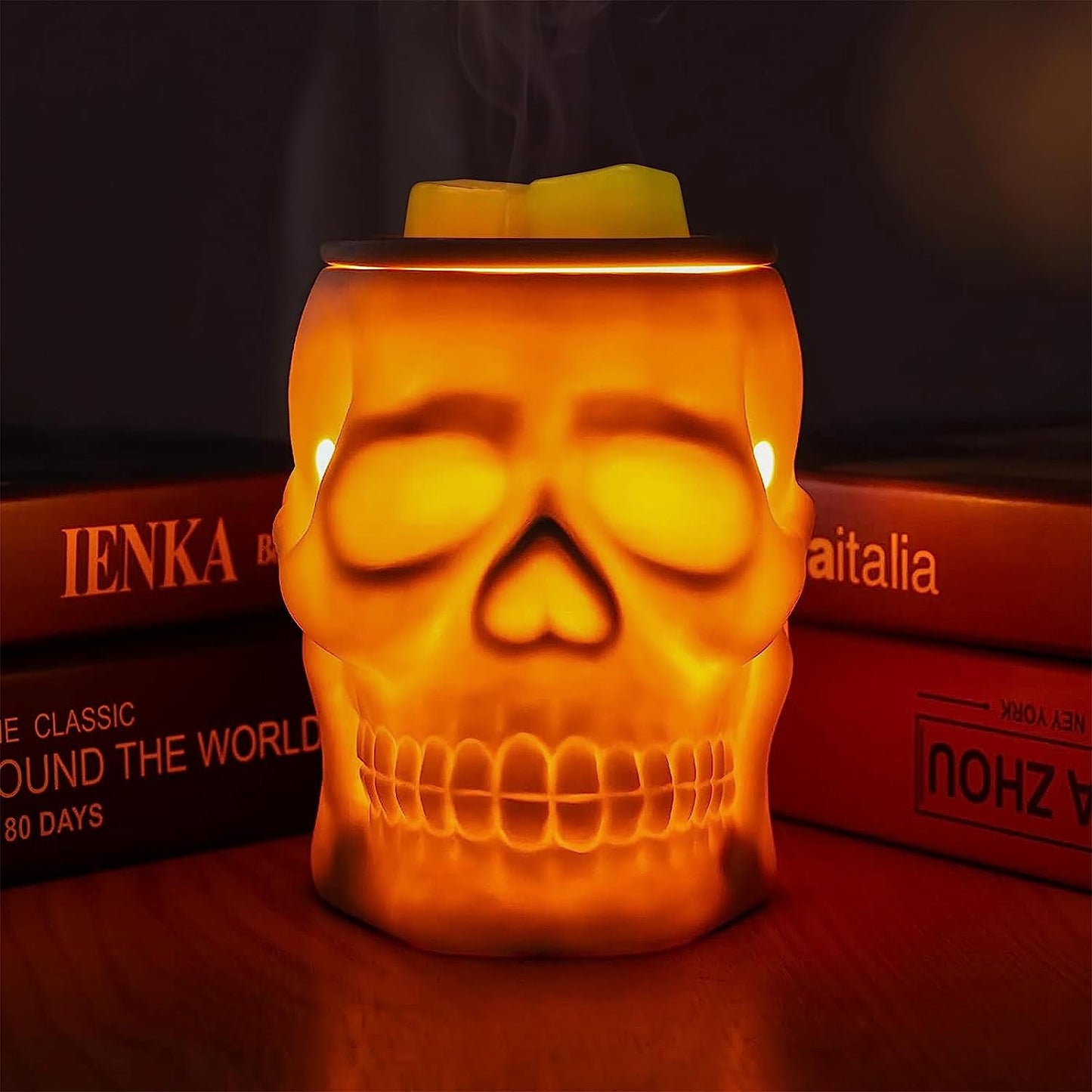 Ceramic Skull Scentsy Electric Wax Warmer