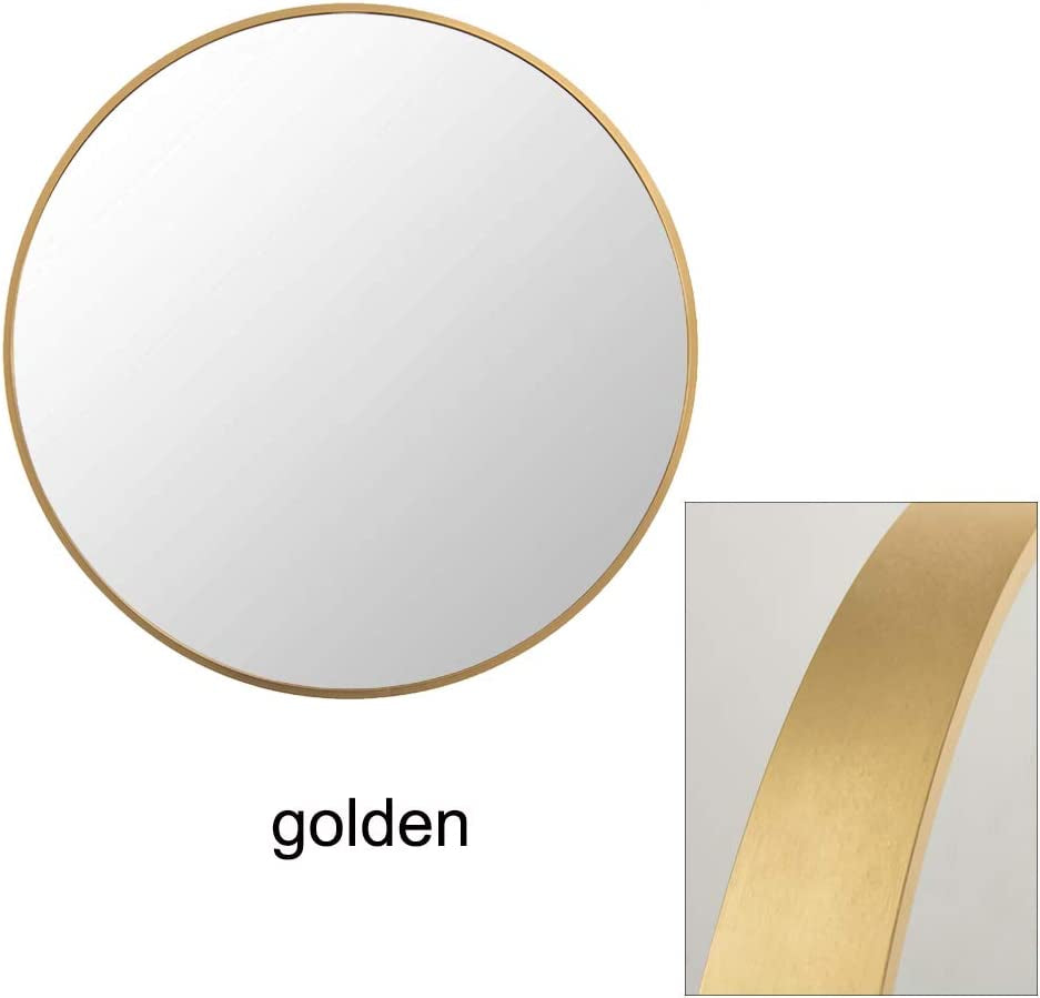  Gold Metal Circle 20" Mirror